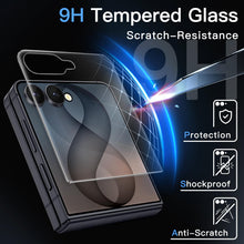 Carica l'immagine nel visualizzatore di Gallery, JETech Opaco Pellicola Protettiva Anteriore per Galaxy Z Flip 8, 2 pz