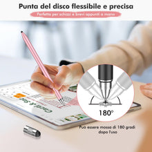 Carica l'immagine nel visualizzatore di Gallery, Penna per Tablet MEKO 3 in 1 Penna pour iPad/iPhone/Samsung/Android/IOS, Penna Touch Tablette ad Alta Sensibilità e Prec