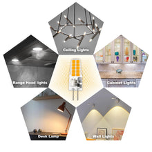 Carica l'immagine nel visualizzatore di Gallery, Lampadine LED G4 12V 2W = 20W 220LM Bianco Caldo 3000K 10 pezzi