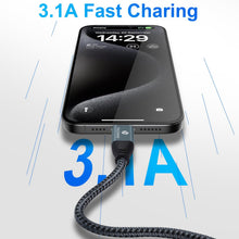 Carica l'immagine nel visualizzatore di Gallery, Cavo da USB A a USB C 1M, USB 3.1, USB 3.2 Gen2 10 Gbps Trasferimento Dati Cavo per Samsung Galaxy/iPhone 15/MacBook Pro