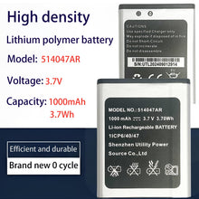Carica l'immagine nel visualizzatore di Gallery, 514047AR Batteria di ricambio 514047AR compatibile con KX-TU446, KX-TU446/4, KX-TU456, KX-TU456EXCE, KX-TU466EXBE, KX-TU