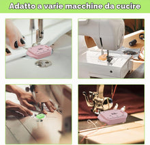 Carica l'immagine nel visualizzatore di Gallery, 3 pezzi Guida per cucitura magnetica per macchina da cucire Guida orlatrice poligonale multifunzione aggiornata con scala Magnete potente Forniture per accessori da cucito universali