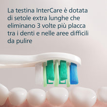 Carica l'immagine nel visualizzatore di Gallery, Philips Sonicare InterCare - Testine di ricambio originali per spazzolino elettrico, bianco, confezione da 4, HX9004/87
