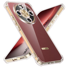 Carica l'immagine nel visualizzatore di Gallery, Oududianzi - Anti Ingiallimento Chiaro Cover per Honor Magic 8 Lite, Custodia Antiurto Trasparente per Assorbimento degl