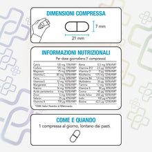 Carica l'immagine nel visualizzatore di Gallery, Multivitaminico Completo PiùLife – 365 Compresse con 24 Vitamine e Minerali