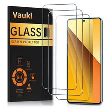 Carica l'immagine nel visualizzatore di Gallery, Vauki 3 Pezzi Vetro Temperato per Xiaomi Redmi Note 13 5G/4G 6,67" Pellicola Prottetiva Anti Graffio, Durezza 9H,Ultra R