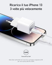 Carica l'immagine nel visualizzatore di Gallery, Anker Caricatore iPhone USB C GaN 30W 511 (Nano 3)