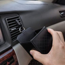 Carica l'immagine nel visualizzatore di Gallery, 2 Pezzi Organizer per Auto, Scatola Portaoggetti per Auto, Scatola Portaoggetti per Prese d'Aria, Organizzatore Portaogg