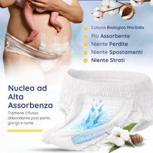 Carica l'immagine nel visualizzatore di Gallery, First Days Maternity - Mutandine assorbenti - recupero post-parto