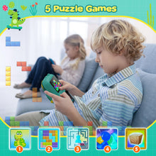 Carica l'immagine nel visualizzatore di Gallery, Macchina Fotografica Bambini Istantanea, CAMCLID 2,4 Pollici Fotocamera Bambini con 32GB Scheda, 12MP/1080P Fotocamera Digitale Bambini Dinosauro, Regali per Ragazzi Ragazze da 3-12 Anni (Verde)