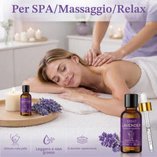 Carica l'immagine nel visualizzatore di Gallery, Olio Essenziale Lavanda 30 ml – olio essenziale di lavanda 100% naturale, da Lavandula angustifolia, ideale per aromater