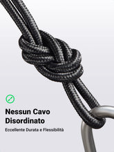 Carica l'immagine nel visualizzatore di Gallery, UGREEN Cavo USB Type-C 3.0 5Gbps 3A Ricarica Rapida Nylon Intrecciato (1M)