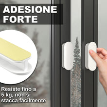 Carica l'immagine nel visualizzatore di Gallery, 2 Pezzi Maniglia Porta Esterna Adesiva, Bianco, Plastica ABS