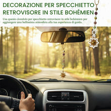 Carica l'immagine nel visualizzatore di Gallery, Ciondolo per Auto Mulino a Vento Boemo Portafortuna Ciondolo Specchietto Auto Ciondolo Retrovisore Specchietto Retroviso
