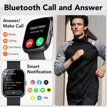 Carica l'immagine nel visualizzatore di Gallery, Smartwatch Uomo Donna, 1.91''AI Orologio Smartwatch con Effettua/Risposta Chiamate, 115+ Modalità Sportive Fitness Track