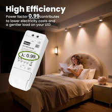 Carica l'immagine nel visualizzatore di Gallery, illuburg Trasformatore 12V AC 70W Dimmerabile TRIAC per MR11 MR16 G4 GU5.3 GY6.35 LED alogeno Alimentatore Power Supply