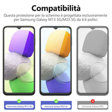 Carica l'immagine nel visualizzatore di Gallery, NEW'C Pellicola Vetro per Samsung Galaxy M13 5G/M23 5G, in Vetro Temperato