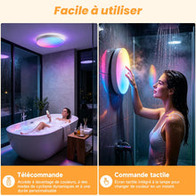 Carica l'immagine nel visualizzatore di Gallery, Lampada Doccia, Ricaricabile, Lampada Atmosfera Magnetica Senza Fili