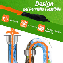 Carica l'immagine nel visualizzatore di Gallery, Forlivese 5 Pack 20 Pollici Spirale di pulizia dello scarico, bastoncini teneri di pulizia dello scarico, spirale riutil