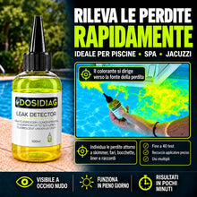 Carica l'immagine nel visualizzatore di Gallery, Rilevatore di perdite DOSIDIAG | rilevamento delle perdite universale: Piscina, SPA, Idraulico, Tetto, Auto | Fluorescei