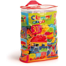 Carica l'immagine nel visualizzatore di Gallery, Clementoni Clemmy Plus - 60 Mattoncini per Costruzioni, Gioco Prima Infanzia Made in Italy, Bambini 18-36 Mesi, 100% Igienici e Lavabili, per Sviluppare Manualità, Percezione Visiva e Fantasia, 14880