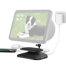 Carica l'immagine nel visualizzatore di Gallery, Supporto per Show 8 3a gen e telefono - PlusAcc Supporto stazione di ricarica regolabile con porta USB-C/A due, compatib