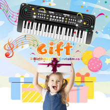 Carica l'immagine nel visualizzatore di Gallery, Pianola Bambini 37 Tasti, Tastiera Musicale Pianoforte con Microfono