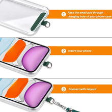 Carica l'immagine nel visualizzatore di Gallery, Vauki Cordino per Cellulare Telefono Universale Tracolla Regolabile Collana Collo Nylon Catena Laccio per Cellulare e Pa