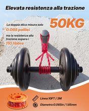 Carica l'immagine nel visualizzatore di Gallery, Eventronic Confezione da 15 Bobina Decespugliatore Compatibile con Worx