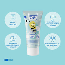 Carica l'immagine nel visualizzatore di Gallery, Dentifricio TePe Daily Baby, Senza Aromi Aggiuntivi, 0-2 anni