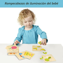 Carica l'immagine nel visualizzatore di Gallery, GOLDGE 16 Pezzi Puzzle Legno Bambini, Giochi Bambini 1 2 3 4 Anni