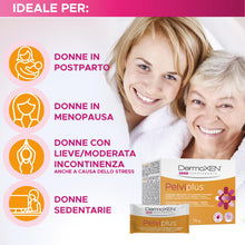 Carica l'immagine nel visualizzatore di Gallery, DERMOXEN Pelviplus Integratore Incontinenza Donna e Perdite Urinarie