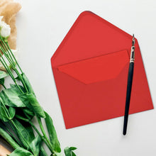 Carica l'immagine nel visualizzatore di Gallery, IPEA Buste Rosse con Cartoncino Interno Rosso - 20 Pezzi - Biglietti 14 X 9 cm con Cartoncino per Regali di Natale, Even