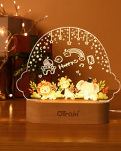 Carica l'immagine nel visualizzatore di Gallery, OTraki Nightlight Baby Personalizzato, Luce Notturna Bambino con Cancellabile Matita Nightlight Per Bambini LED Bianco C