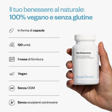Carica l'immagine nel visualizzatore di Gallery, Benfotiamina - Aiuta a Ridurre la Fatica Mentale e Fisica - SuperSmart