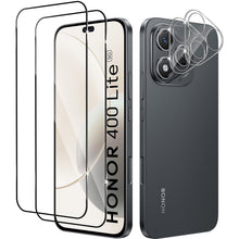 Carica l'immagine nel visualizzatore di Gallery, Vetro Temperato per Honor 400 Lite 5G, 2 Pezzi Glass Pellicola Protettiva + 2 Pezzi Pellicola Fotocamera Protezione, Ant