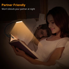 Carica l'immagine nel visualizzatore di Gallery, Gritin 16 LED Luce per Lettura Libri a Letto con Clip Ricaricabile