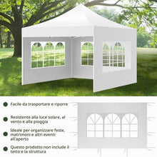 Carica l'immagine nel visualizzatore di Gallery, Pannelli laterali per Gazebo Impermeabile,2pack 3 x 2 m, Tessuto Oxford 210D, Pannello Laterale di Ricambio per Gazebo d