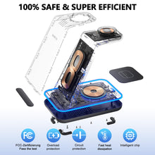 Carica l'immagine nel visualizzatore di Gallery, Caricatore Wireless Per Samsung, 3 in 1 Samsung S26 Ultra Wireless Charger, Stazione di Ricarica Per Samsung S25 Ultra/S