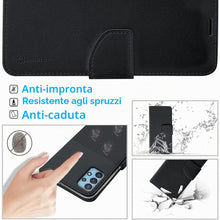 Carica l'immagine nel visualizzatore di Gallery, N NEWTOP Cover Compatibile con Samsung Galaxy A32 5G, HQ Lateral Custodia Libro Chiusura Magnetica Portafoglio Simil Pel