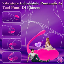 Carica l'immagine nel visualizzatore di Gallery, Vibratoreper Donna Professionale Ovetto Vibrante Donna Telecomando con App 9 Modalità Sexytoysys Coppia Vibratore per Vi