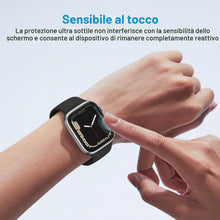 Carica l'immagine nel visualizzatore di Gallery, Amzpas 3 Pezzi Pellicola Protettiva per Apple Watch Series 6/5/4/SE 40mm, Auto Guarigione Senza Bolle con Kit D'Installa