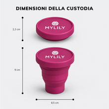 Carica l'immagine nel visualizzatore di Gallery, MYLILY Sterilizzatore pieghevole | Per la pulizia e la conservazione | per tutti i tipi di coppetta mestruale | contenit