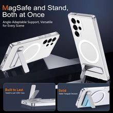 Carica l'immagine nel visualizzatore di Gallery, XTCASE Cover Magnetica Samsung Galaxy S25 Ultra 5G con Supporto, Chiaro