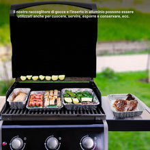 Carica l'immagine nel visualizzatore di Gallery, onlyfire Kit di Vaschette in Alluminio per Barbecue a Gas Weber Traveler, Genesis I&amp;II 200/300 &amp; Spirit II 200/300 Serie
