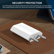 Carica l'immagine nel visualizzatore di Gallery, Caricatore Rapido USB Adattatore Presa Universale 5V/1A,4 Pezzi