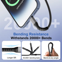 Carica l'immagine nel visualizzatore di Gallery, Cavo iPhone USB C Lightning 2M 2Pezzi, Cavo Lightning USB C Apple Certificato MFi Cavetto i-Phone Cavo Ricarica Filo Car