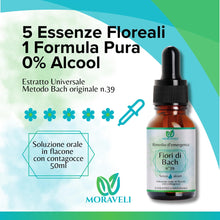 Carica l'immagine nel visualizzatore di Gallery, Fiori di Bach n.39 Gocce 50ml Senza Alcool