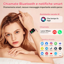 Carica l'immagine nel visualizzatore di Gallery, CASCHO Smartwatch Donna, 1.85'' Orologio Smartwatch con Effettua/Risposta Chiamate, 120+ Sportive Smart Watch con Contap