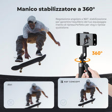 Carica l'immagine nel visualizzatore di Gallery, K&amp;F CONCEPT 177cm Treppiede per Cellulare, Adatto per DJI OSMO POCKET 4&amp;3
